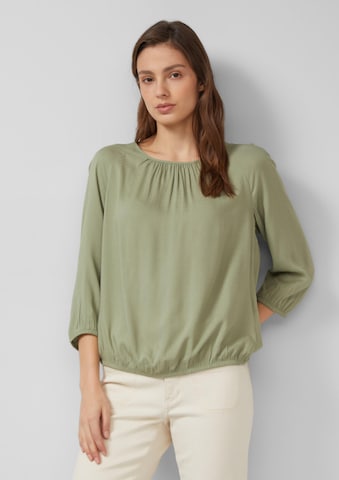 Chemisier s.Oliver en vert : devant