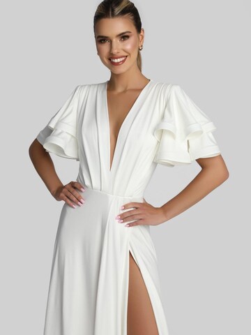 Madnezz House Kleid 'Salome' in Weiß