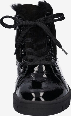 WALDLÄUFER Lace-Up Boots in Black