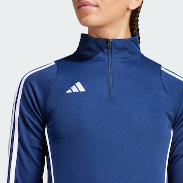 ADIDAS PERFORMANCE Sportief sweatshirt 'Tiro 24' in Blauw