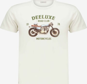 T-Shirt Deeluxe en blanc : devant