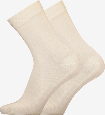 UphillSport Socken 'MERINO LIGHT' in Weiß: predná strana