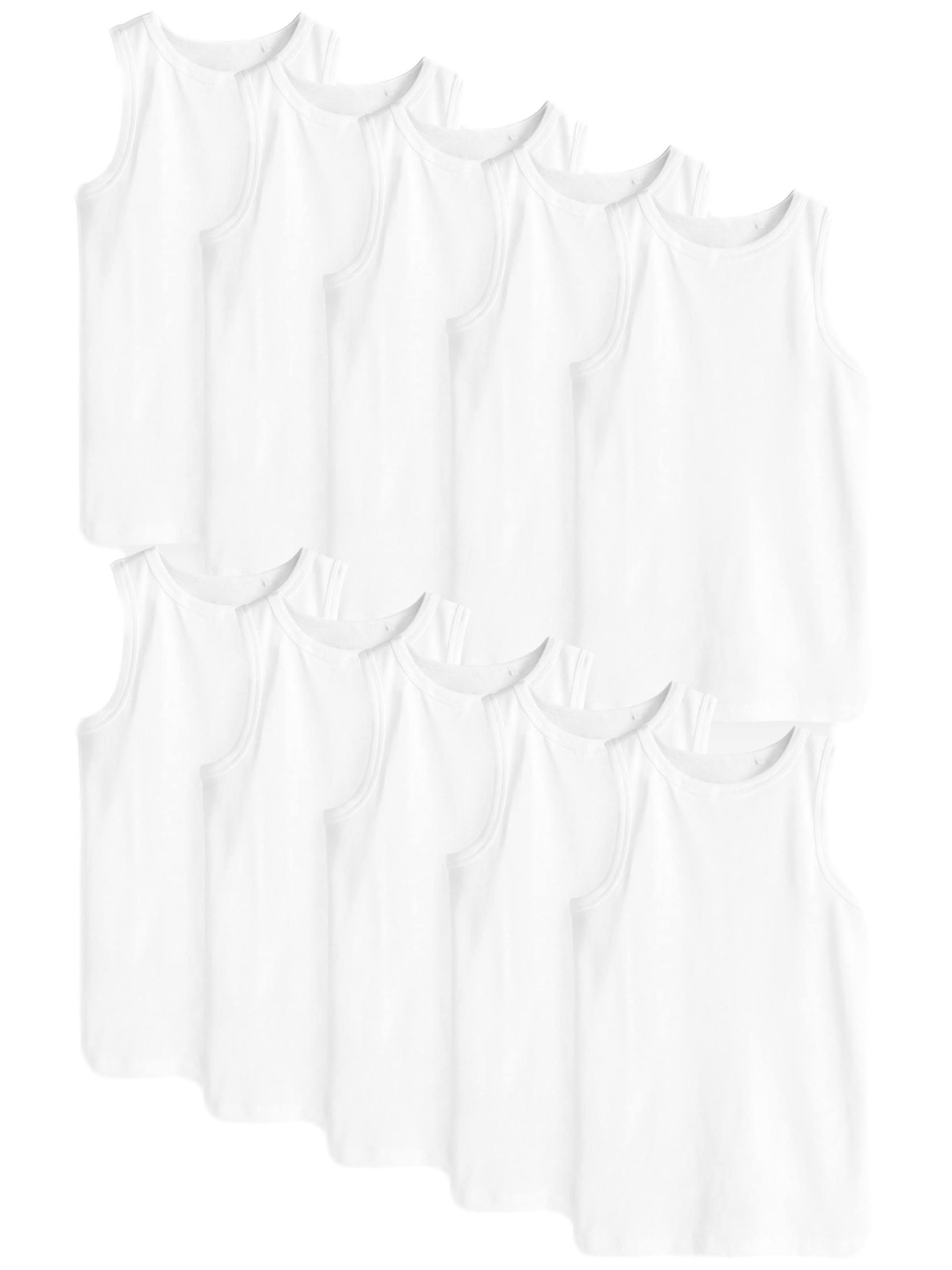 Maillot de corps Next en blanc : devant