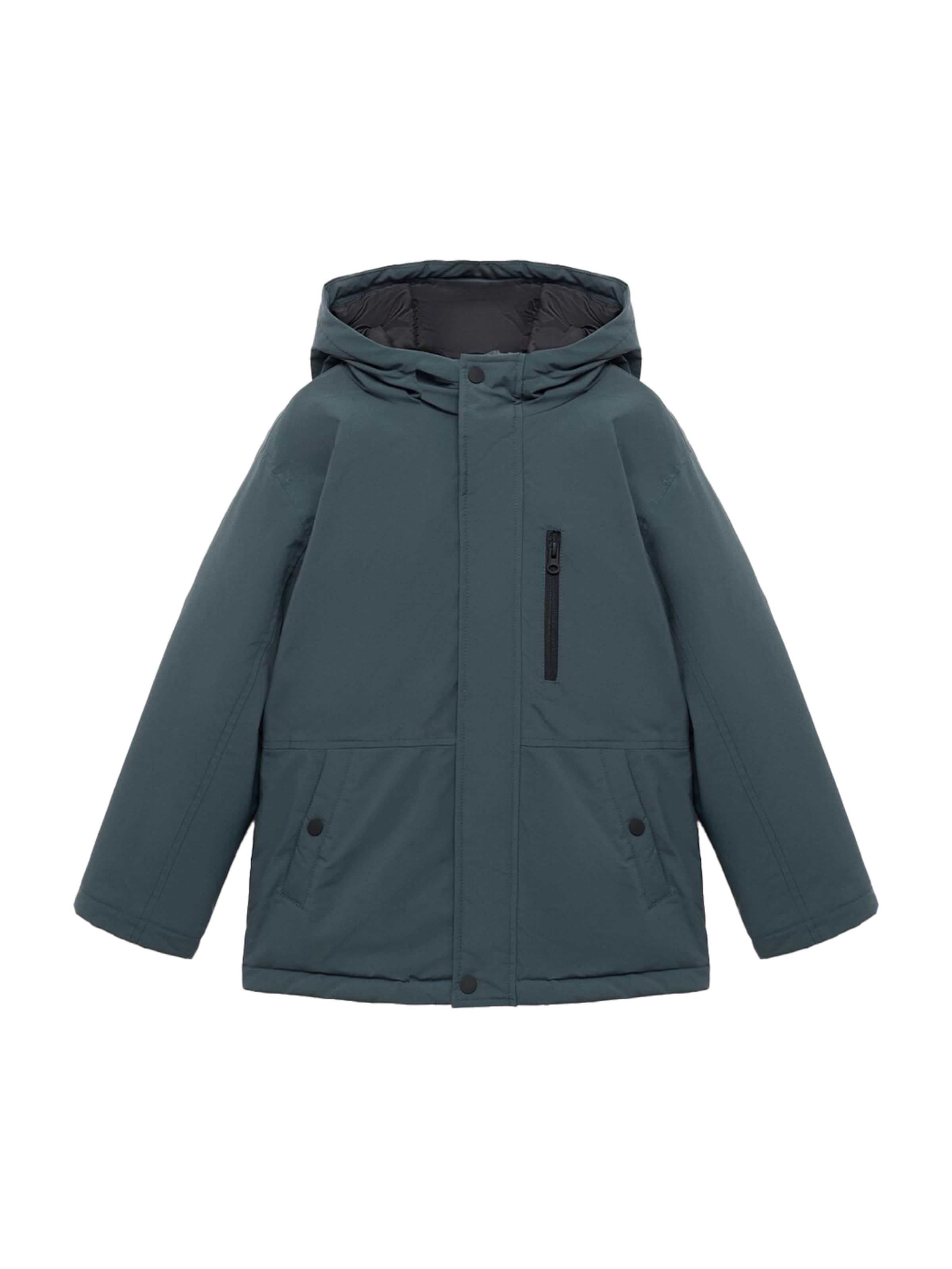 Geacă de iarnă 'Pablo' de la MANGO KIDS pe albastru: față