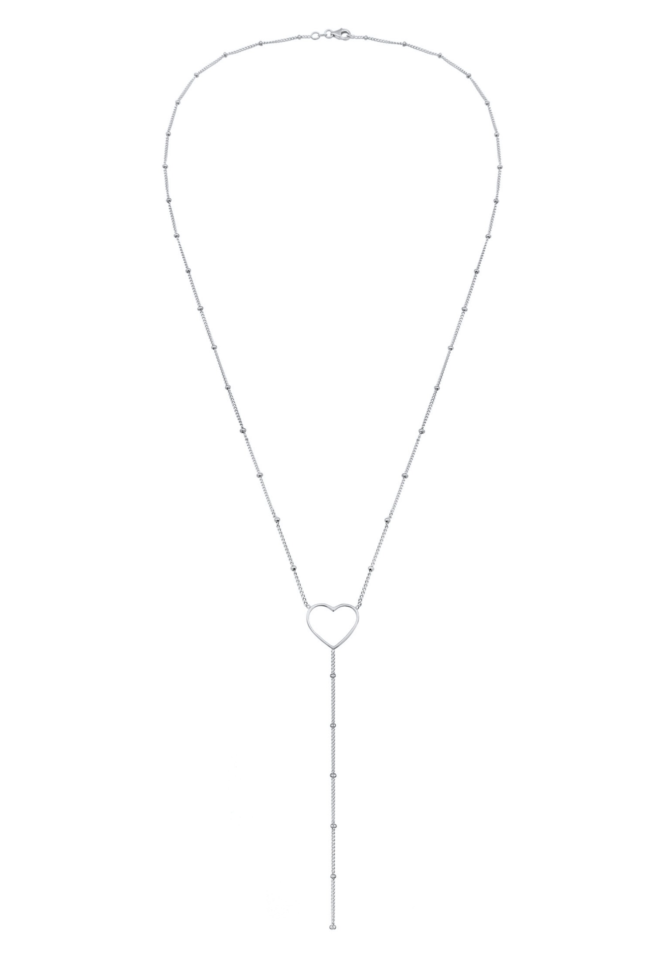 ELLI Ketting in Zilver: voorkant