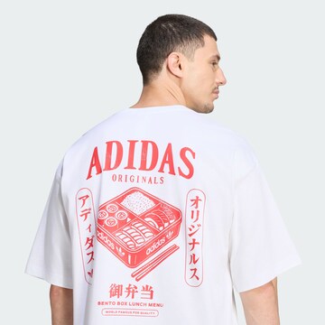 ADIDAS ORIGINALS - Camisa 'Japanese Bento Box' em branco