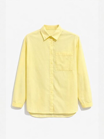 MixRay Bluse in Gelb: Vorderseite