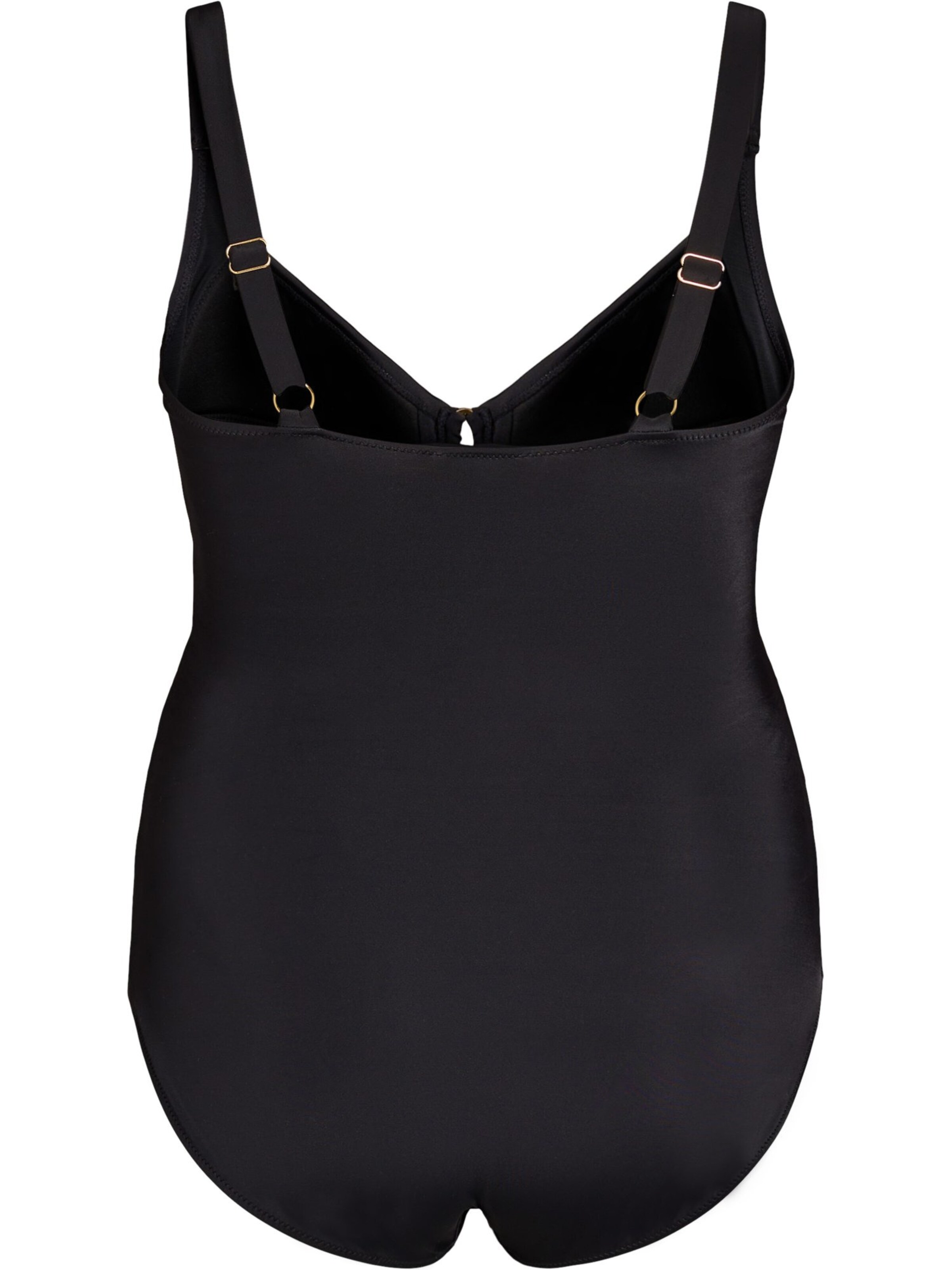 Swim by Zizzi Бюстгальтер под футболку Купальник в Черный