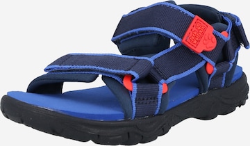 JACK WOLFSKIN Sandals 'Seven Seas 3' in Blue: front