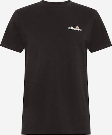 ELLESSE Regular Fit T-Shirt 'Selvettet' in Schwarz: predná strana