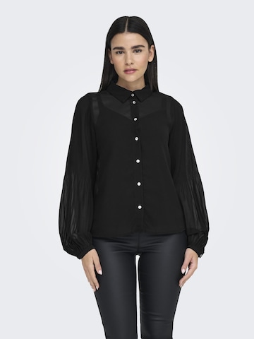 ONLY - Blusa 'STAR' en negro: frente
