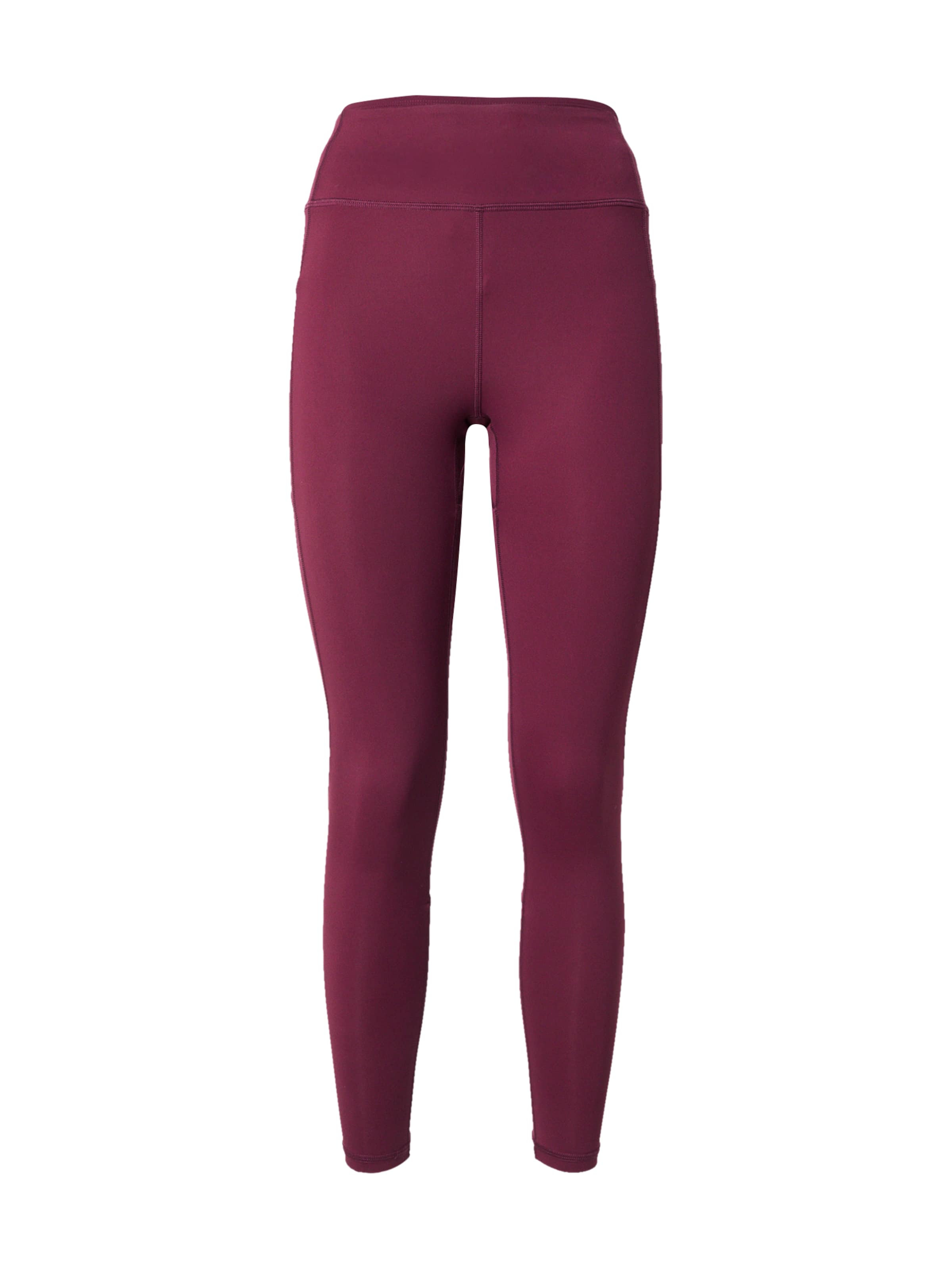 ICANIWILL - Skinny Calças de desporto 'Essential' em vermelho: frente