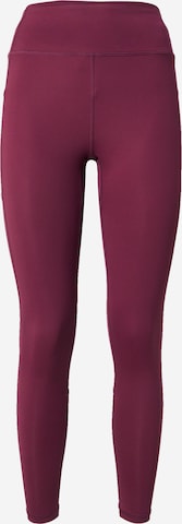 raudona ICANIWILL Siauras Sportinės kelnės 'Essential': priekis