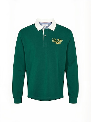 U.S. POLO ASSN. Klasický střih Košile ' UMDerry ' – zelená: přední strana