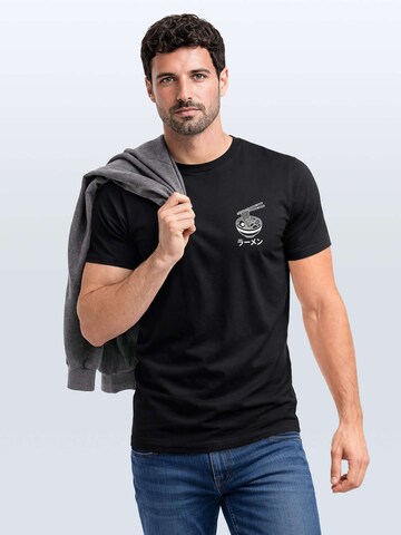 Neverless Shirt 'Ramen' in Black