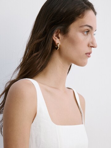 MANGO Рокля 'Lena' в бяло