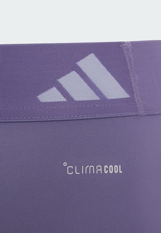 ADIDAS SPORTSWEAR Skinny Sportbroek in Lila