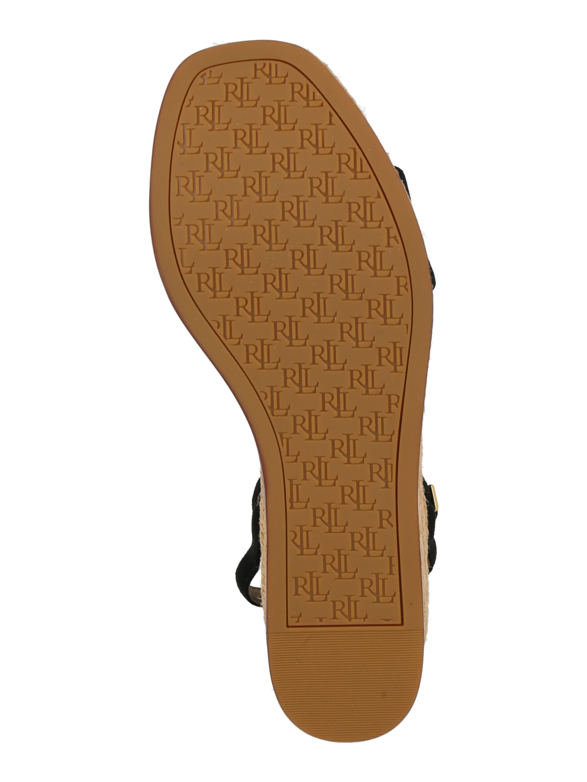 Lauren Ralph Lauren Sandal 'LEONA' in Black