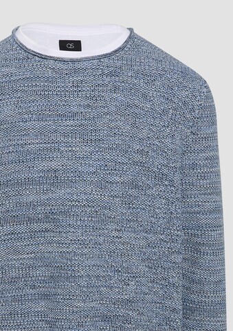 QS Pullover in Blau