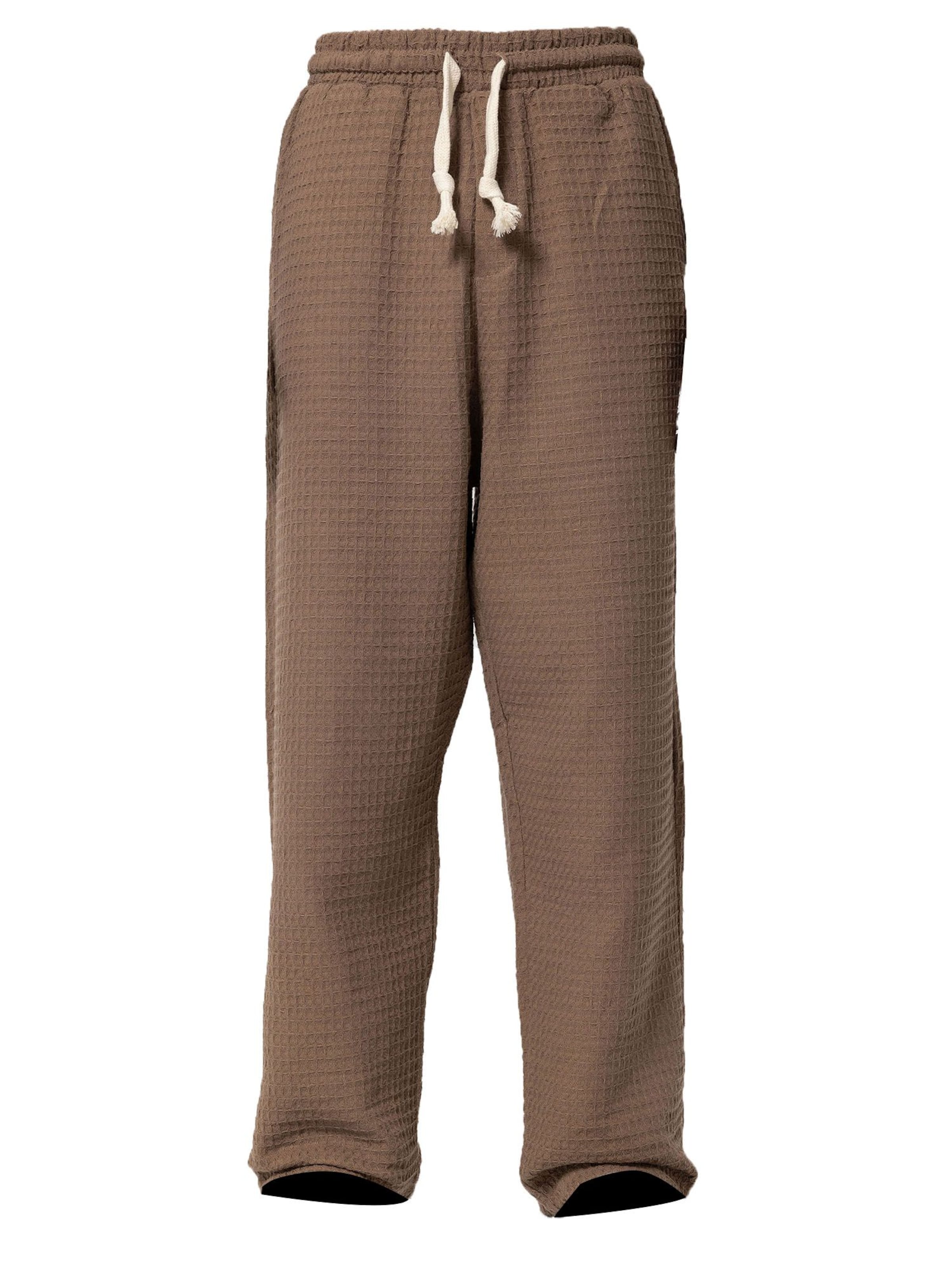 VAMOS CLO Püksid, värv pruun: eest vaates