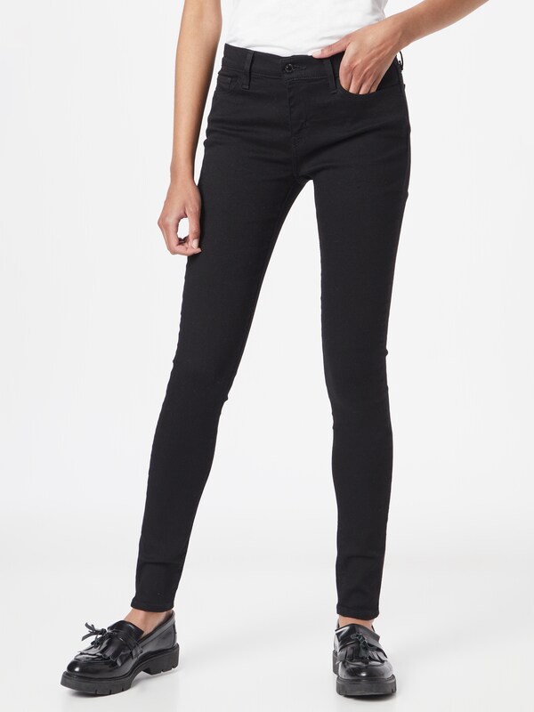 LEVI'S ® Skinny Jeans '710™ Super Skinny' in Black