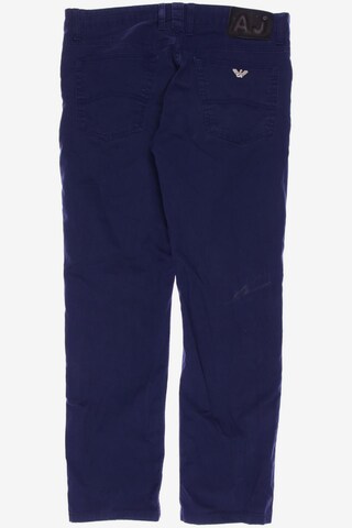 Armani Jeans Stoffhose 35 in Blau