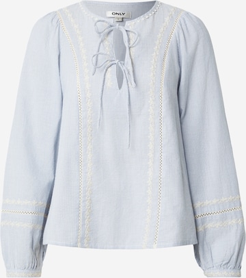ONLY Blouse 'ONLMONICA ANE' in Blue: front