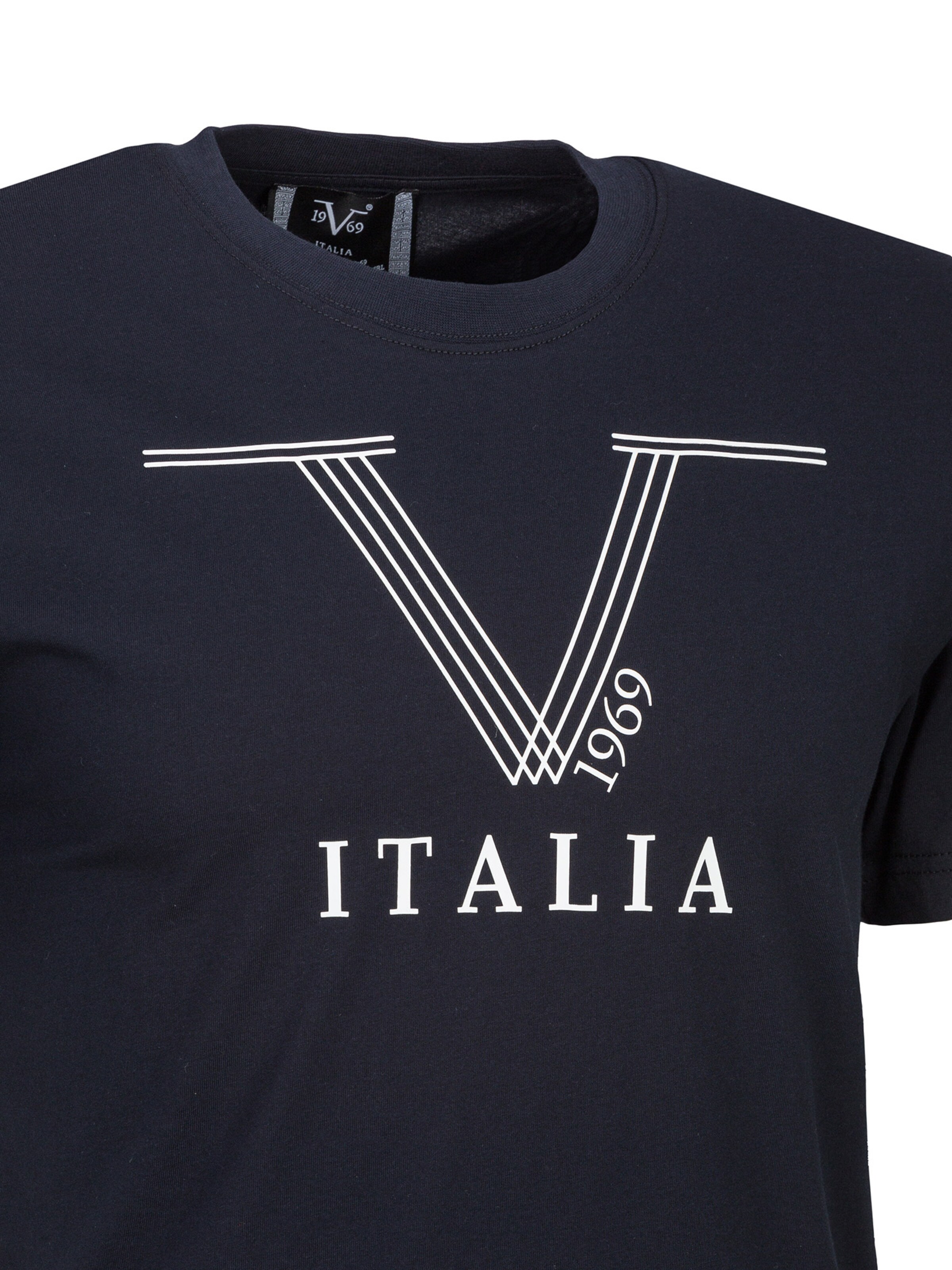 19V69 ITALIA Shirt 'Pierre' in Blue