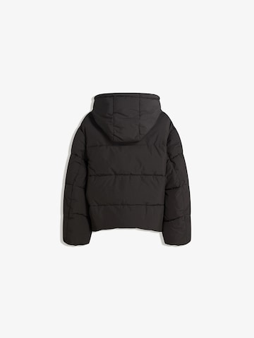 Bershka Between-season jacket in Black