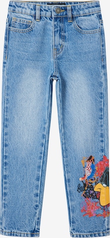 Regular Jeans de la Desigual pe albastru: față