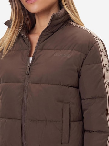 Veste d’hiver 'NEW JEAN PUFFER JACK V5BL11 WGYC2' GUESS en marron