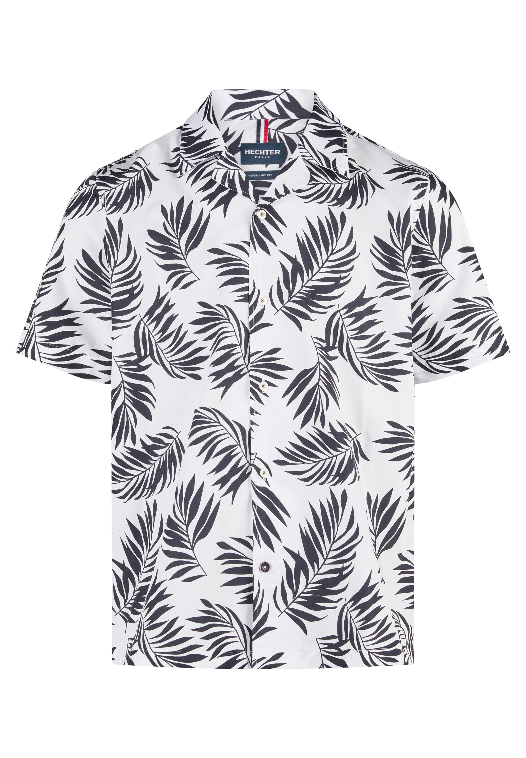 HECHTER PARIS Regular fit Button Up Shirt in Blue: front