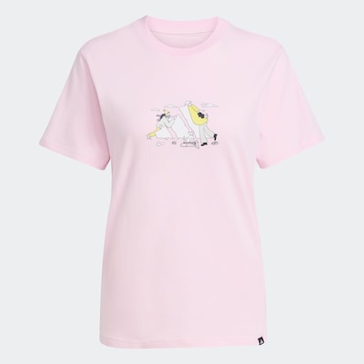 ADIDAS SPORTSWEAR Performance Shirt in Yellow / Rose / Black / White, Item view