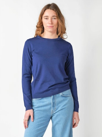Klitmøller Collective Sweater ' Womens ' in Blue: front