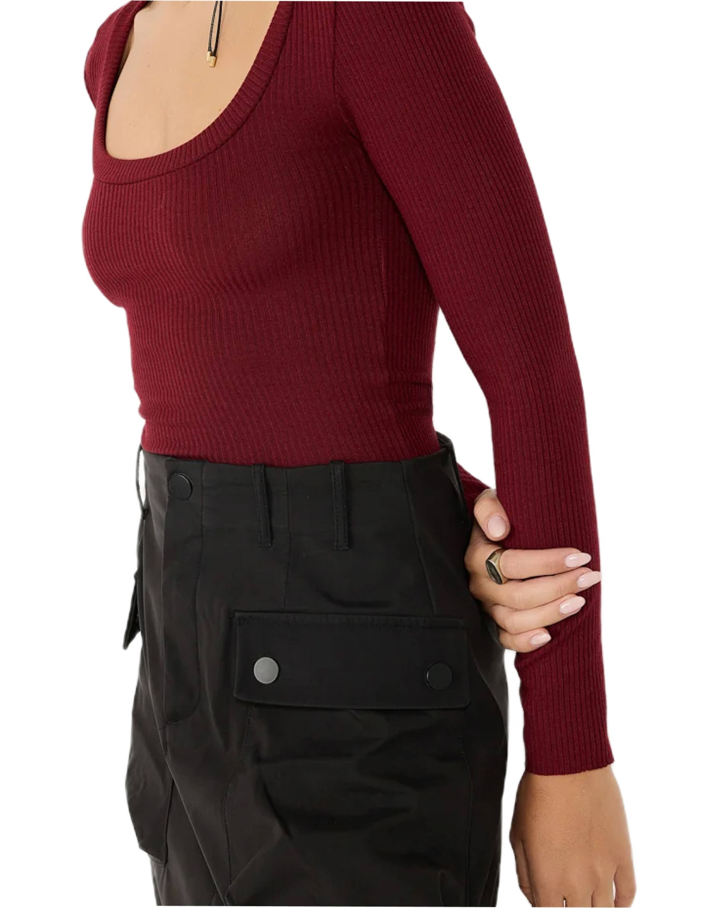 No Matter What Blusenbody "Körper" in Rot