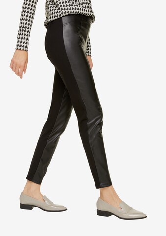 comma casual identity Skinny Leggings in Schwarz