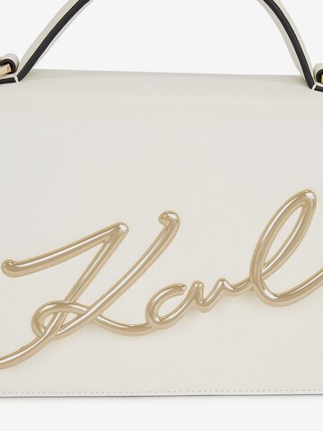 Karl Lagerfeld - Mala de ombro em branco