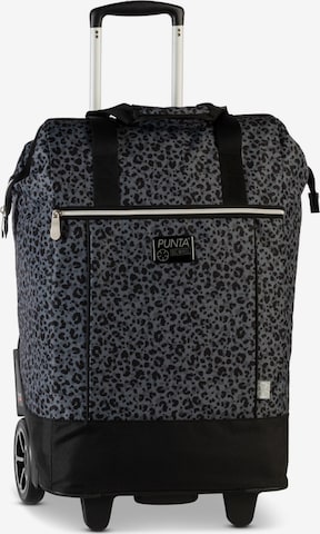 Trolley 'Big Wheel' di Punta in grigio: frontale