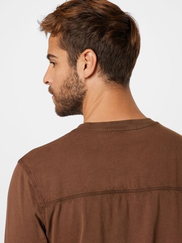 DRYKORN Shirt 'LENNY' in Brown