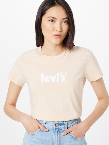 LEVI'S ® Shirt 'The Perfect Tee' in Beige: front