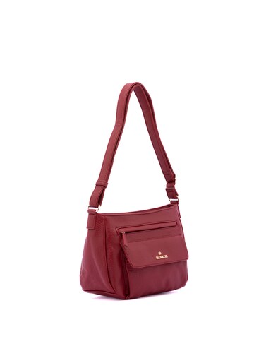 Borsa a spalla 'Borsa a Spalla Donna B Cavalli Ecopelle Zip' di B. Cavalli in rosso