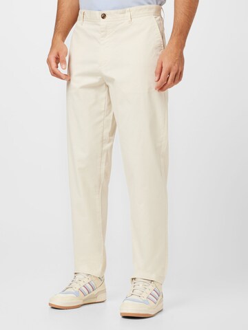 Regular Pantalon chino 'Jared' Les Deux en gris : devant