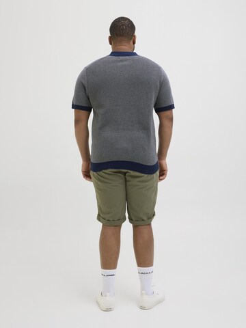 Jack & Jones Plus Poloshirt in Blau