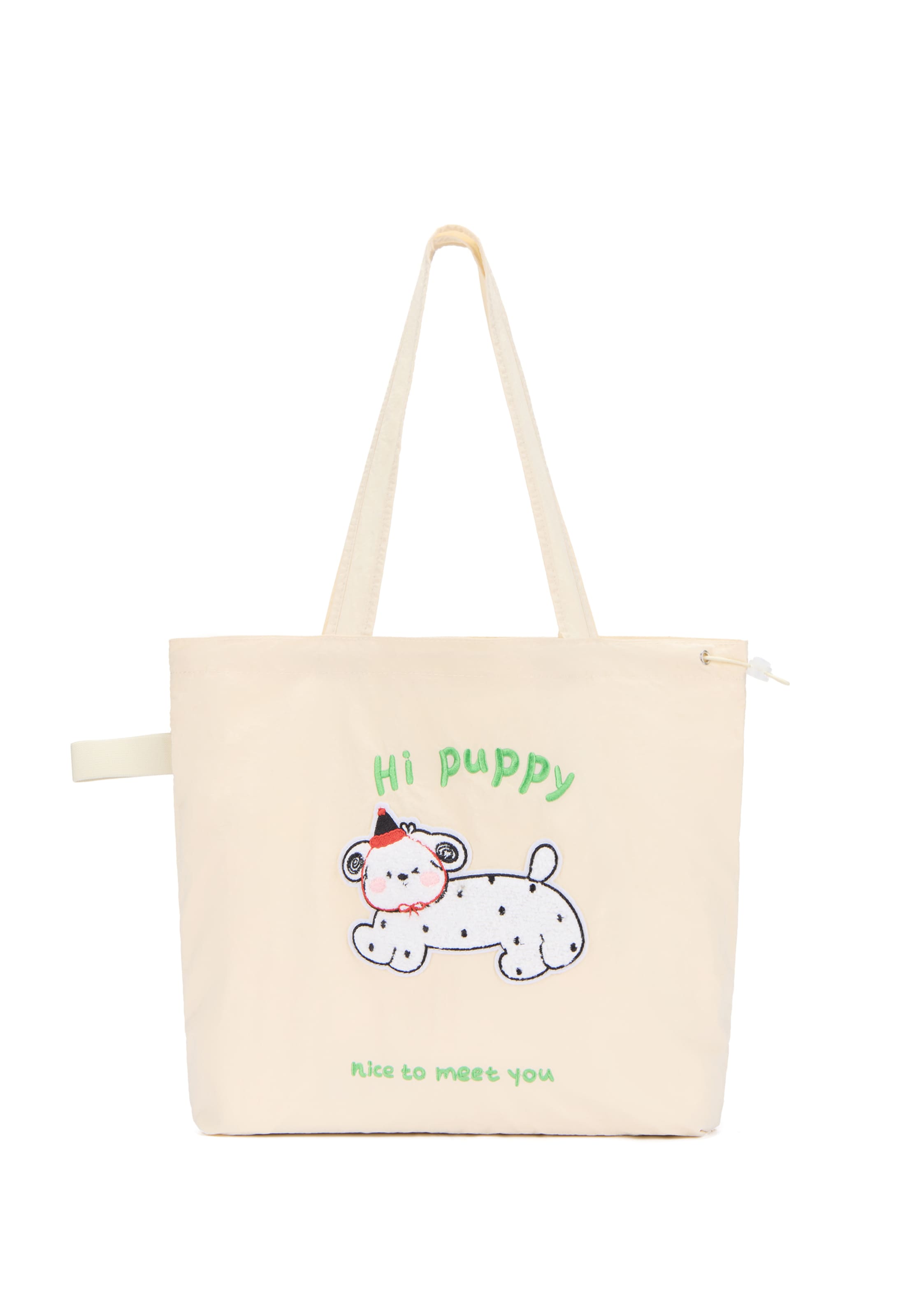 MYMO - Bolso de hombro en beige: frente