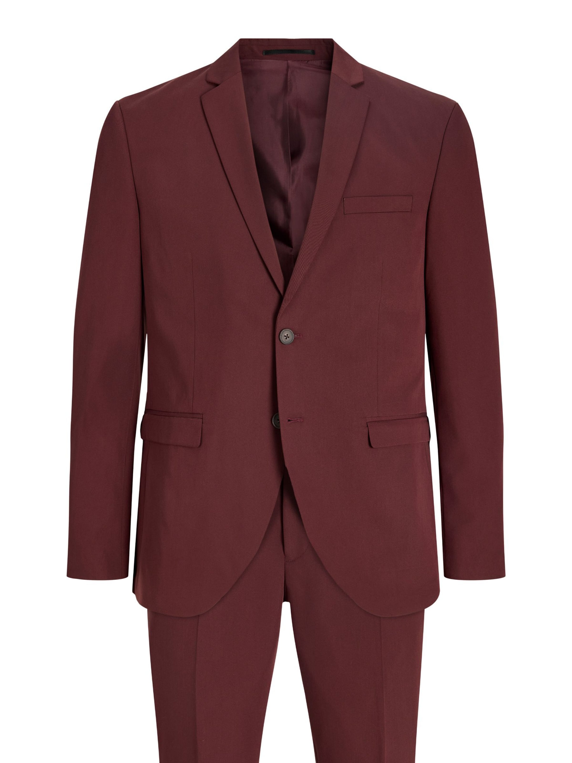 Jack & Jones Premium Slim fit Suit 'JPRBLAfranco' in Brown