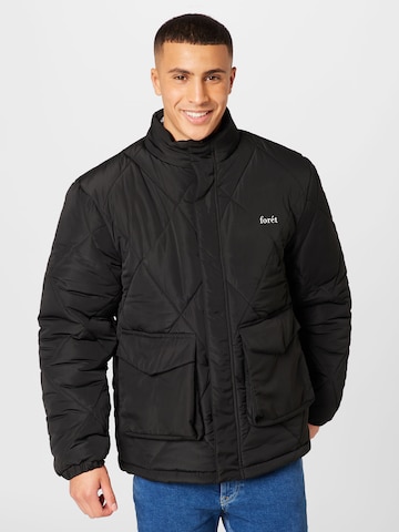 forét Between-season jacket 'PAMPA' in Black: front