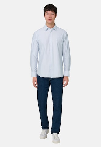 Coupe regular Chemise Boggi Milano en bleu