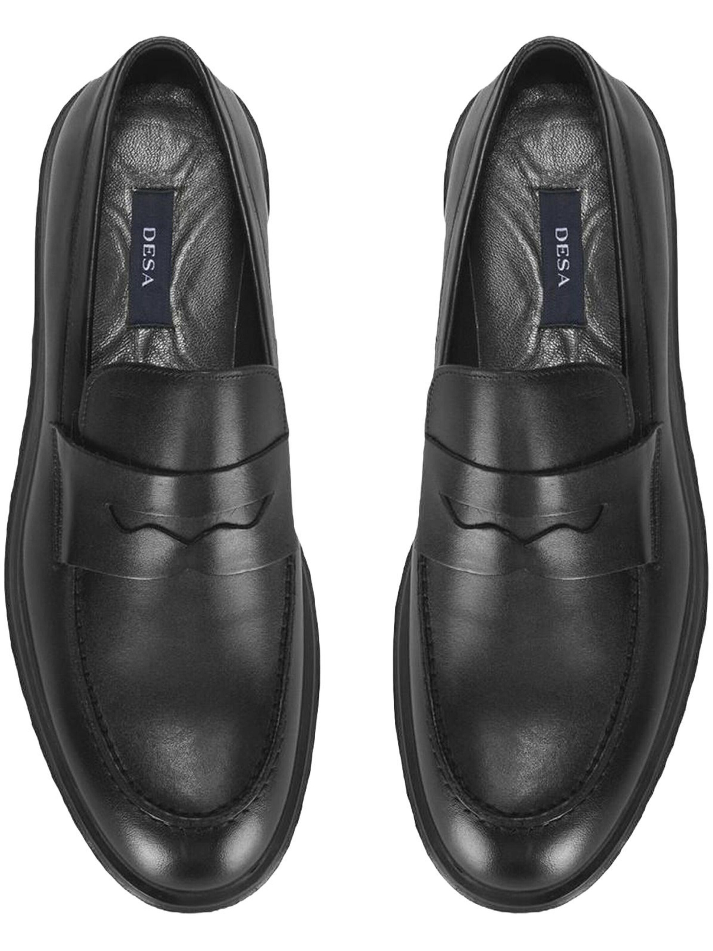 Desa Classic Flats 'Beleg' in Black