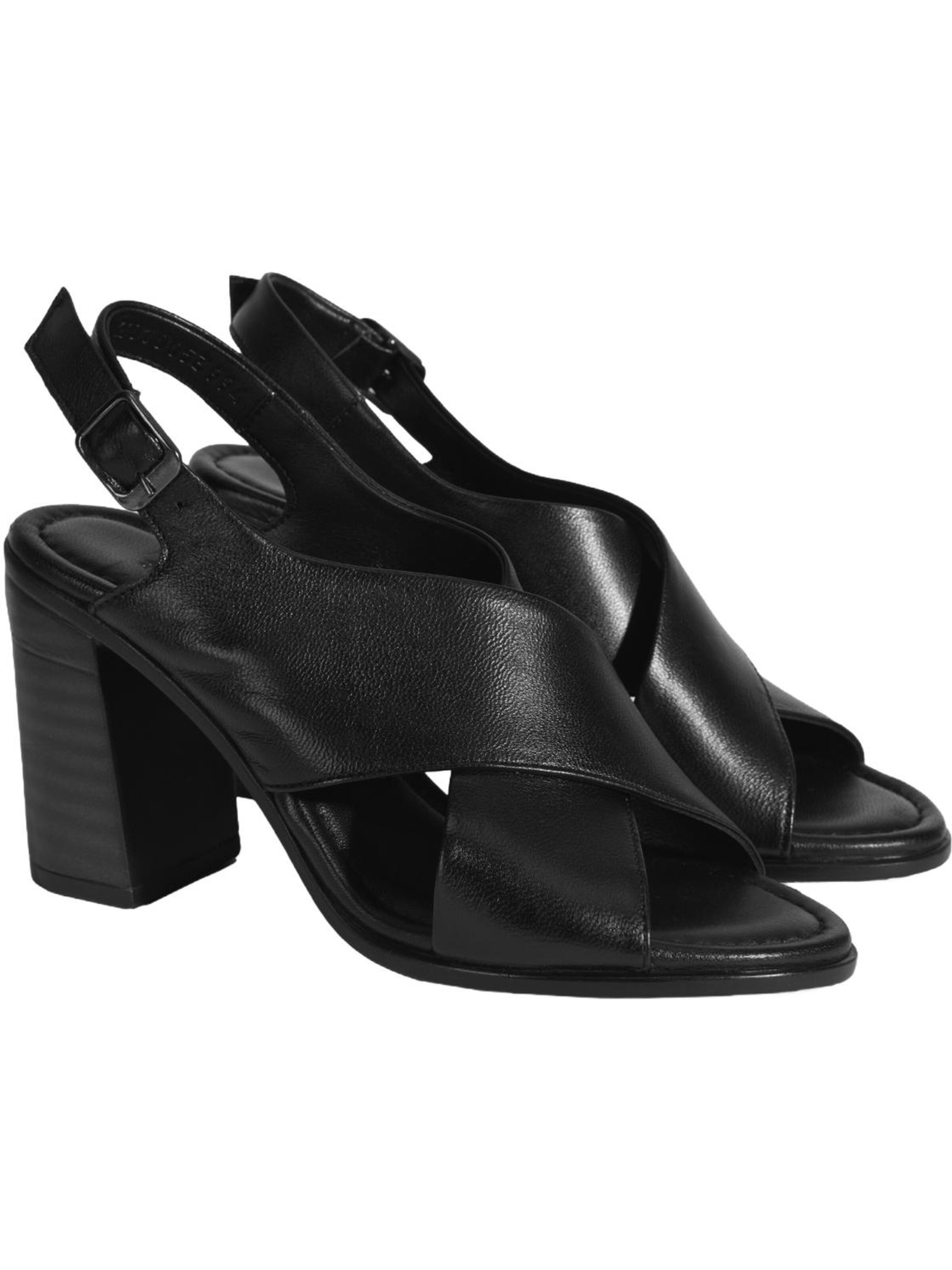 Desa Teenslipper 'Sandalen' in Zwart: voorkant