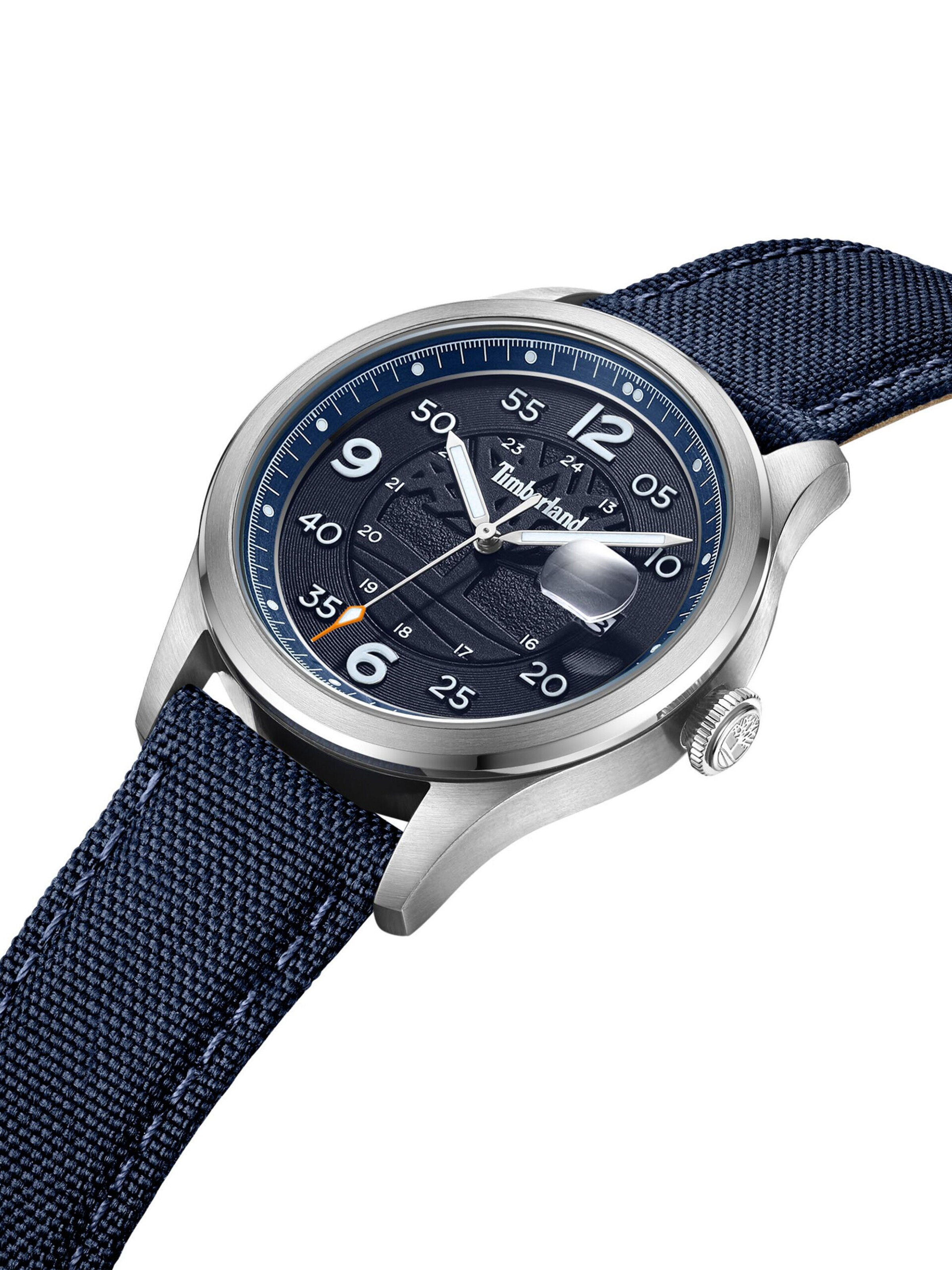 TIMBERLAND Analoguhr 'CORNWALL' in Blau